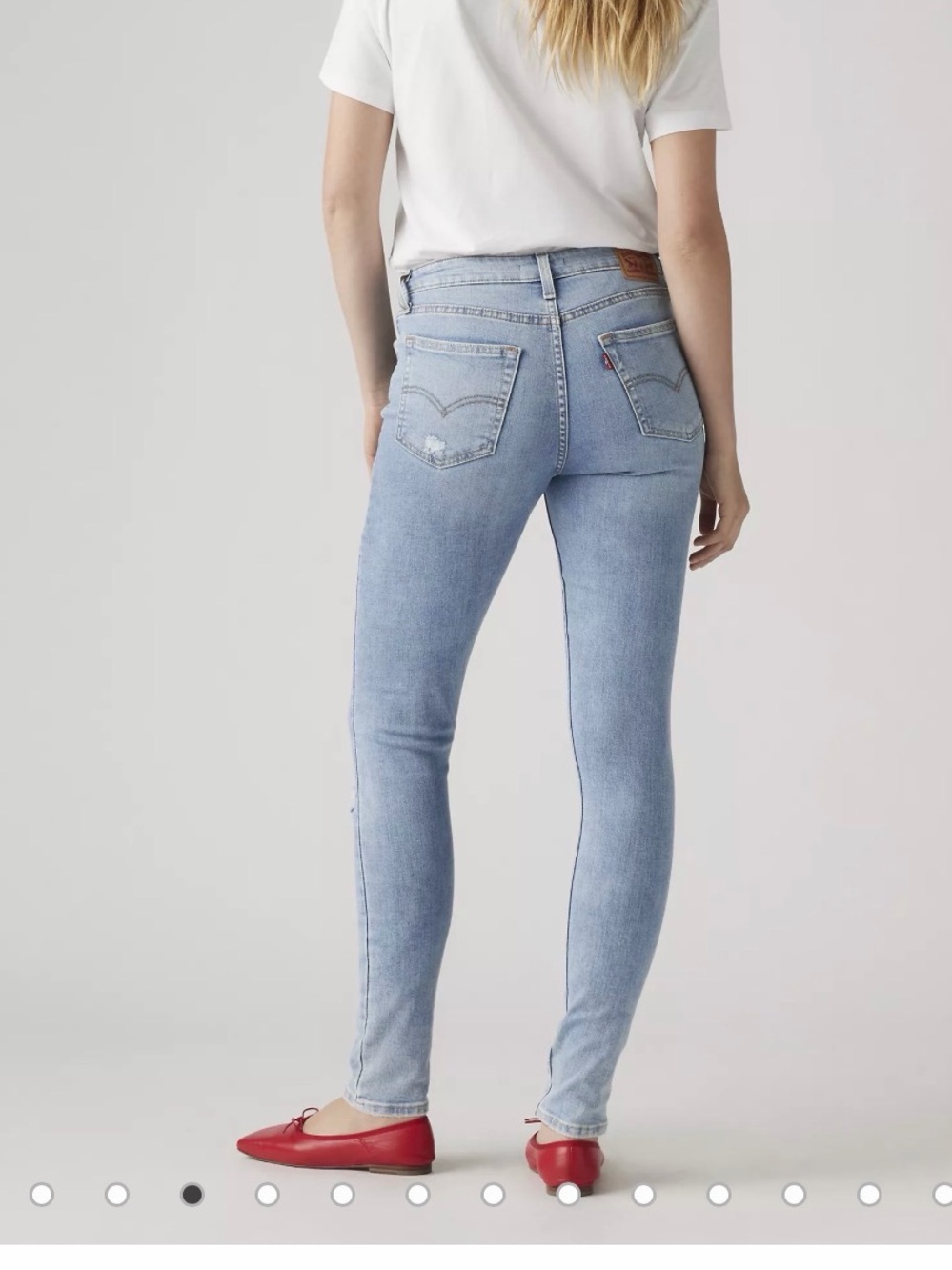 Levi's 721 High Rise Distressed Skinny - Women's